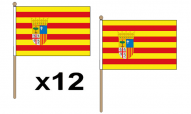 Aragon Hand Flags